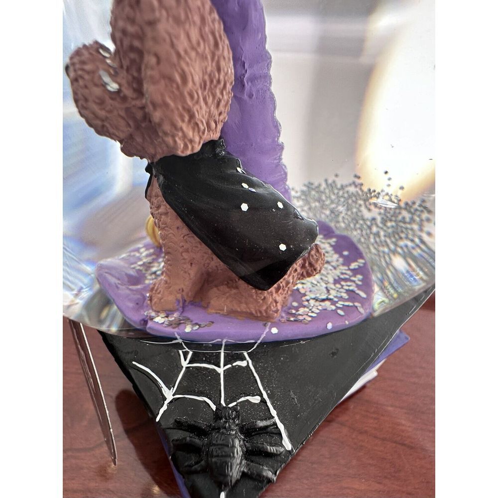 Martha Stewart Halloween‎ 12" Crystal Musical DogGlobe Pumpkin NEW Selling FAST! - Picture 6 of 8